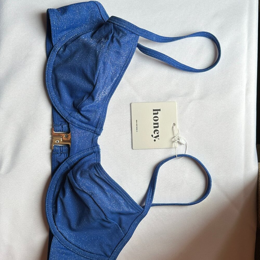 Honey Swim Co Azure Shimmer Bikini